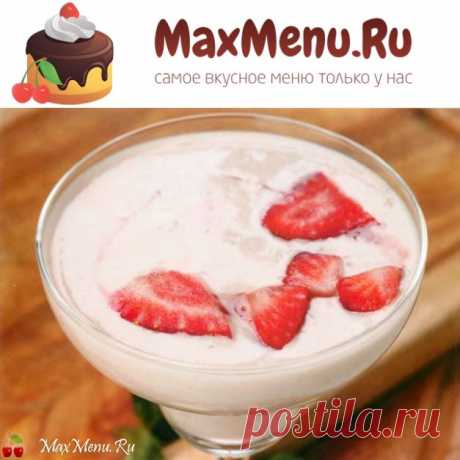 Коктейль из клубники и бананом | MaxMenu.Ru - Кулинарные рецепты