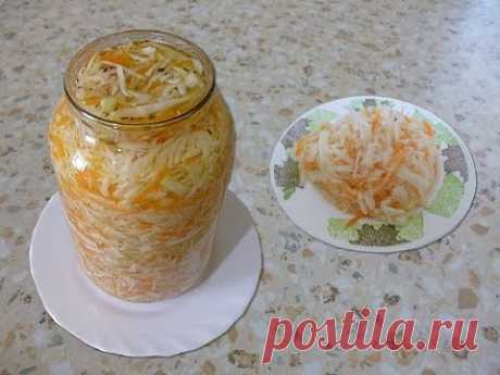 Маринованная капуста быстро и вкусно