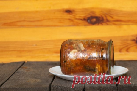 Салат с килькой на зиму — Домашняя кулинария