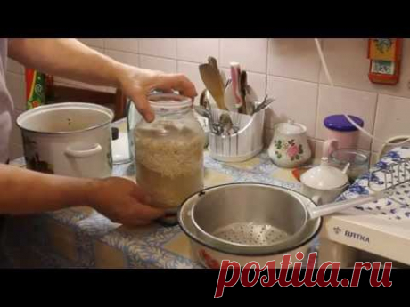 Овсяный кисель видео