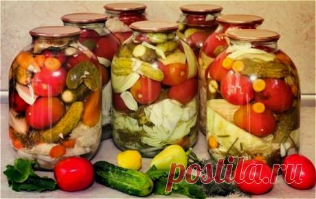 Овощное ассорти на зиму "пальчики оближешь" - самые вкусные рецепты ассорти из овощей Здравствуйте, дорогие друзья! Уже ваши овощи созрели в огороде и вы собираетесь заняться заготовками. Солите и маринуете огурцы, заготавливаете помидоры,