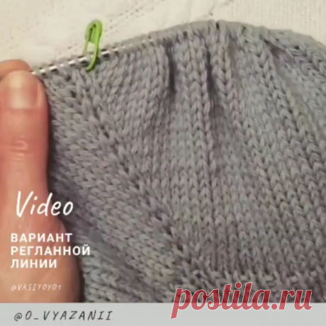 О ВЯЗАНИИ КРЮЧКОМ И СПИЦАМИ в Instagram: «Вариант вывязывания регланной линии от @vasiyoyo1 🌹🌹🌹 . НА самом деле, способов прибавления петель вдоль регланных линий великое множество…»