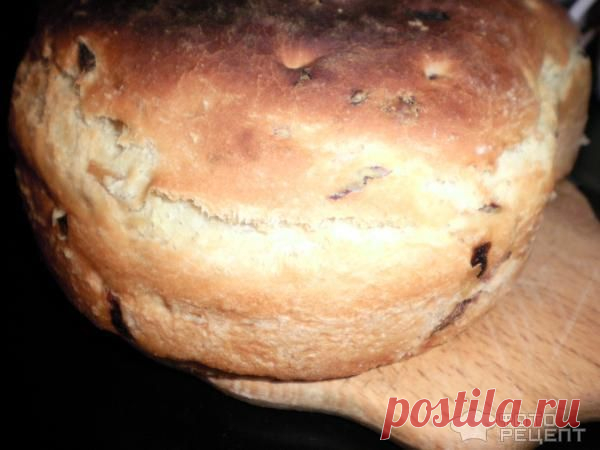Домашний хлеб с луком (без хлебопечки) | Четыре вкуса