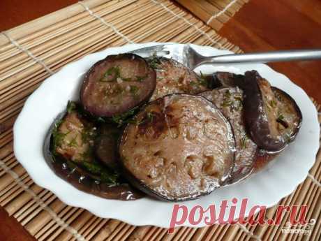 Быстро маринованные баклажаны - пошаговый кулинарный рецепт на Повар.ру