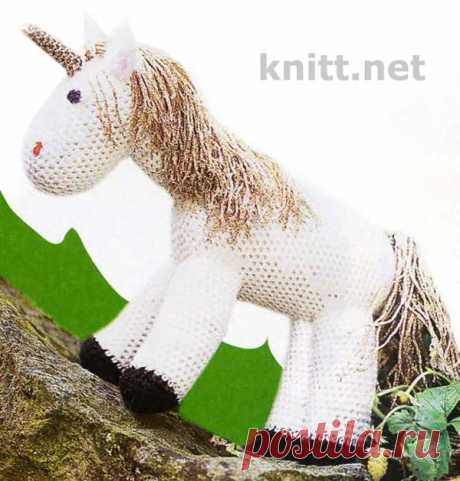 Единорог крючком | knitt.net | Все о вязании