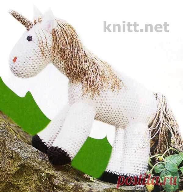 Единорог крючком | knitt.net | Все о вязании