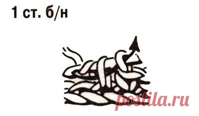 Столбик без накида крючком | Уроки вязания крючком и спицами для начинающих бесплатно, модели, схемы и описания с фото