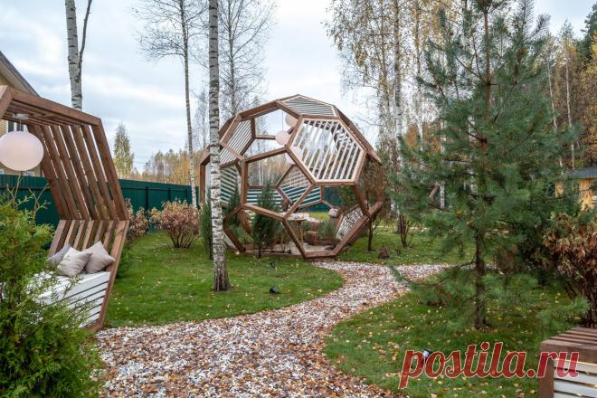 Дачный ответ: шестигранный сад с капсулой жизни