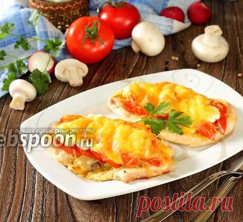 Куриные отбивные с грибами