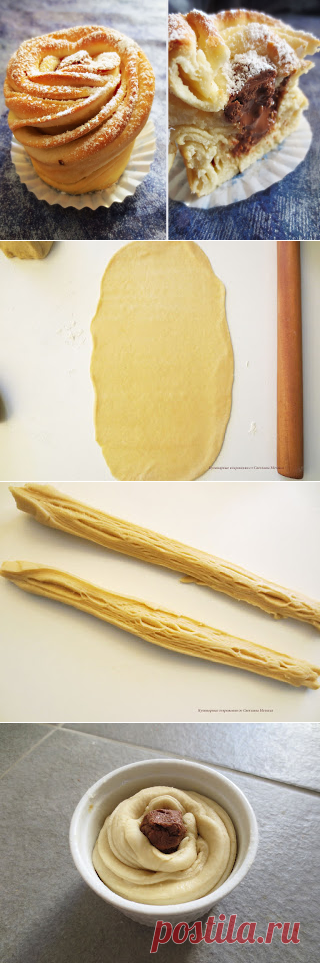 КРАФФИНЫ С ШОКОЛАДНОЙ НАЧИНКОЙ