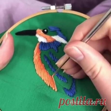 имитация глади ,КОВРОВОЙ ИГЛОЙ