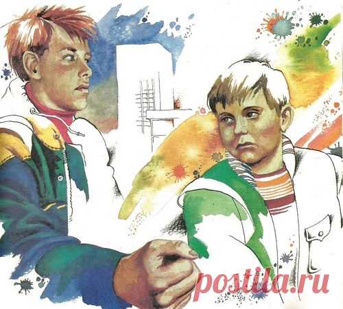 Рис. А. Остроменцкого. Св. Винокурова - БОЙ С ТЕНЬЮ.