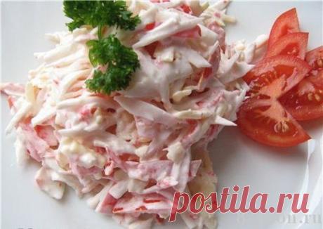 салат красное море
