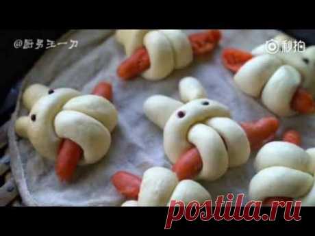 [厨男王一刀] 香肠小兔子馒头