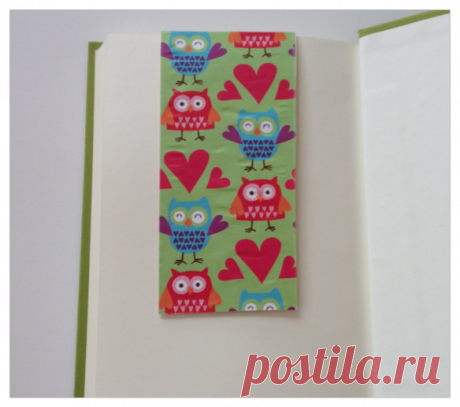 Оригинальные книжные закладки своими руками