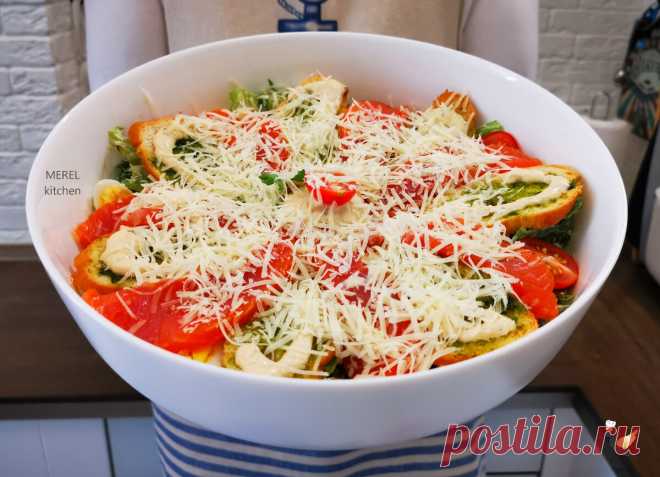 Рецепт вкусного и неповторимого ресторанного салата 
