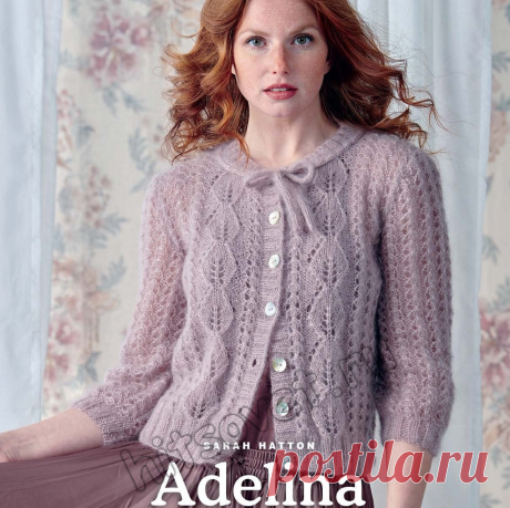 Вязаный жакет из махера Adelina - Хитсовет