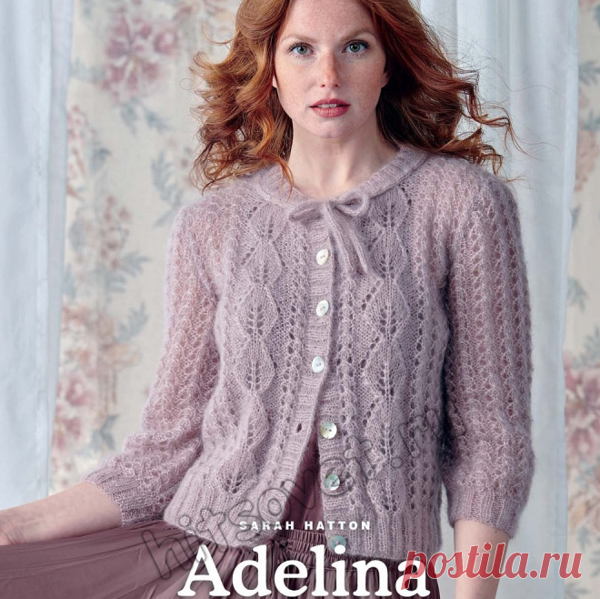 Вязаный жакет из махера Adelina - Хитсовет