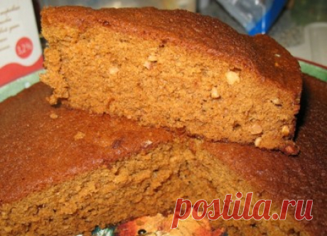 Медовый пирог на скорую руку : Выпечка сладкая