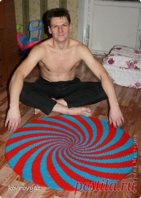 Вязание крючком - коврик вязаный » Поиск мастер классов, поделок своими руками и рукоделия на SearchMasterclass.Net