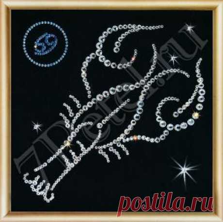 Знаки зодиака. Рак КС-004. Алмазная вышивка, стразы &gt; Чаривна мить.