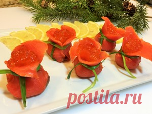Новогодняя Закуска МЕШОК ДЕДА МОРОЗА. Просто, Изысканно, Празднично! рецепт с фото