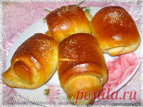 Мгновенные булочки - Готовим сами