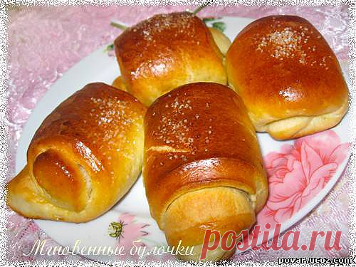 Мгновенные булочки - Готовим сами