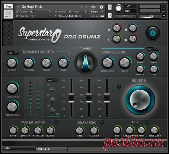 TRU-URBAN SSO Pro Drumz for KONTAKT  374 MB
When it comes to the current Hip-Hop and R&B drum sounds, SuperStar O carries some of the best drum sounds you can find online. SSO ProDrumz for Kontakt is an Epic Drum Library Brought To You By Music Producer SuperStar O & The Tru Urban Team.