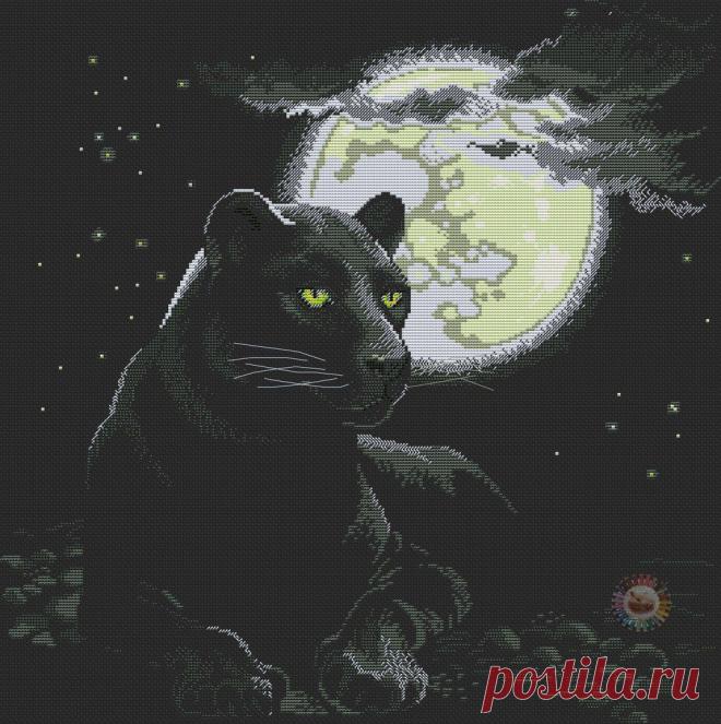 Схема вышивки пантеры. Красивые вышивки с животными схемы. | Все о рукоделии: схемы, мастер классы, идеи на сайте labhousehold.com