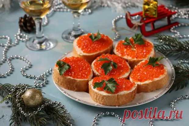 20 самых вкусных рецептов бутербродов на Новый год 2025 - Будет вкусно - Медиаплатформа МирТесен