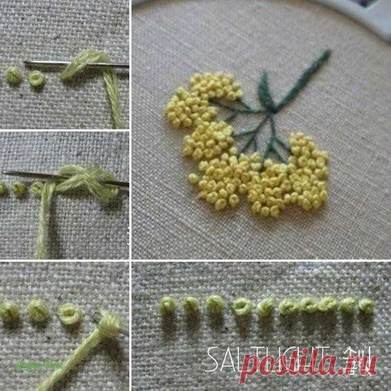 Уроки вышивки