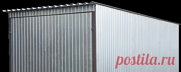 Металлический гараж за 3 дня