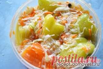 Перцы фаршированные маринованные 