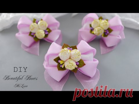 🎀 ПРАЗДНИЧНЫЕ БАНТИКИ 🎀 MAKE THESE AMAZING BOWS 🎀