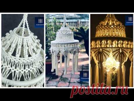 DIY MACRAME LANTERN - STEP BY STEP MACRAME TUTORIAL FOR BEGINNERS BY TNARTNCRAFTS - YouTube
