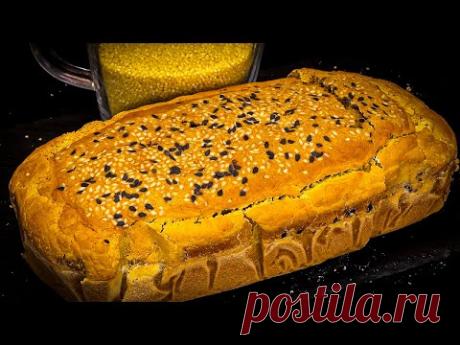 🍞Хлеб из 1 стакана ПШЕНА — без грамма муки, дрожжей и закваски! Просто, БЫСТРО, вкусно и Полезно!