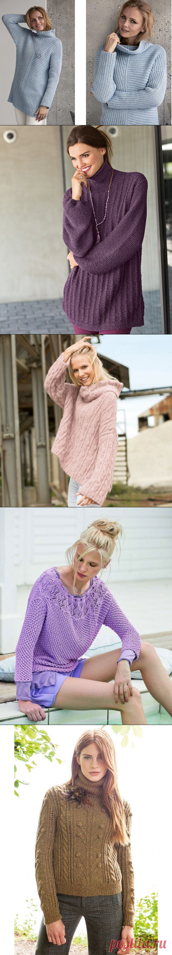 Модные женские свитера и джемперы от ведущих дизайнеров и брендов 2018-2019 гг.: схемы и описания. / Портал рукоделия и моды