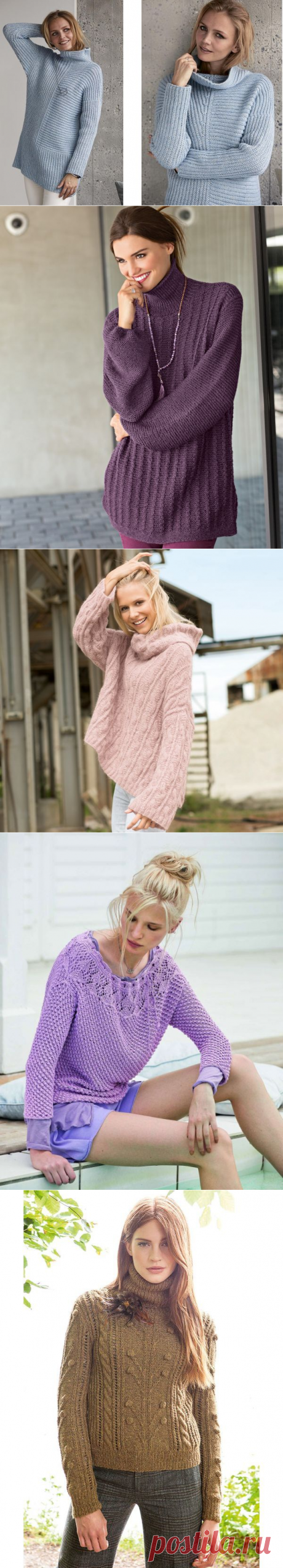 Модные женские свитера и джемперы от ведущих дизайнеров и брендов 2018-2019 гг.: схемы и описания. / Портал рукоделия и моды