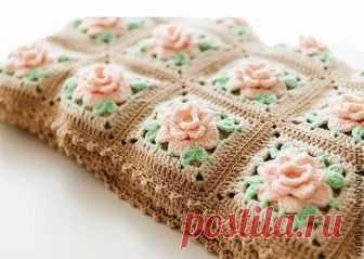 Красивый мотив с розой.