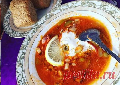 Солянка мясная 😋 Автор рецепта Анастасия Гасимова-Соколова - Cookpad