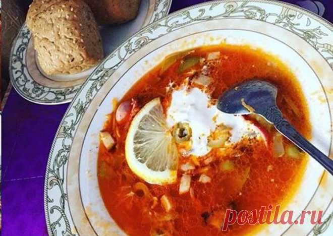 Солянка мясная 😋 Автор рецепта Анастасия Гасимова-Соколова - Cookpad