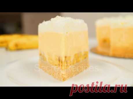 Банановый торт без выпечки. Простой и вкусный торт без выпечки | Banana cake no bake