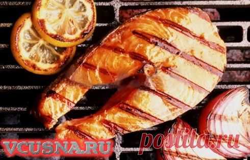 СЕМГА НА РЕШЕТКЕ.