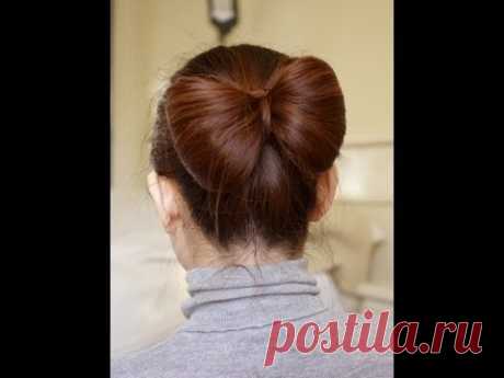Hair Bow Tutorial for Long Hair