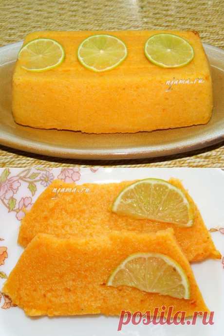 Невероятно вкусный тыквенный манник