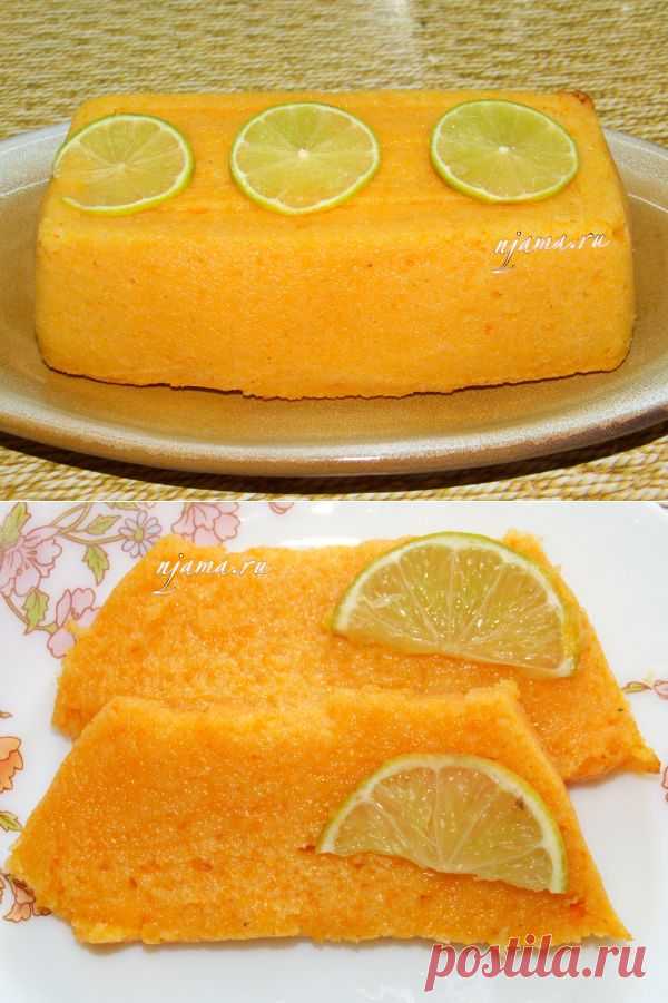 Невероятно вкусный тыквенный манник