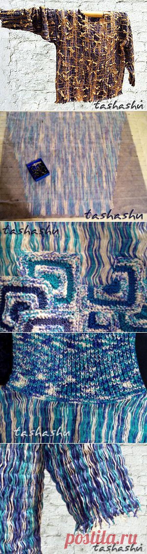 "Crazy wool" ленивый свитер (мастер-класс) / Свитер или кардиган: вторая жизнь /