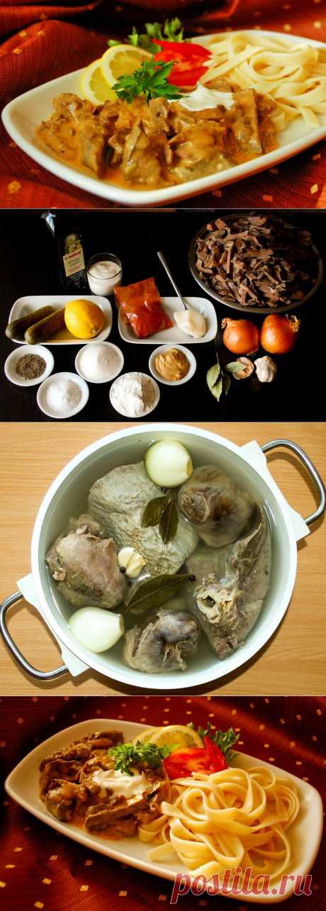Традиционное венгерское блюдо из легкого и сердца - Вкусные рецепты