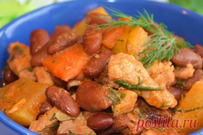20 простых рецептов тушеной картошки с курицей